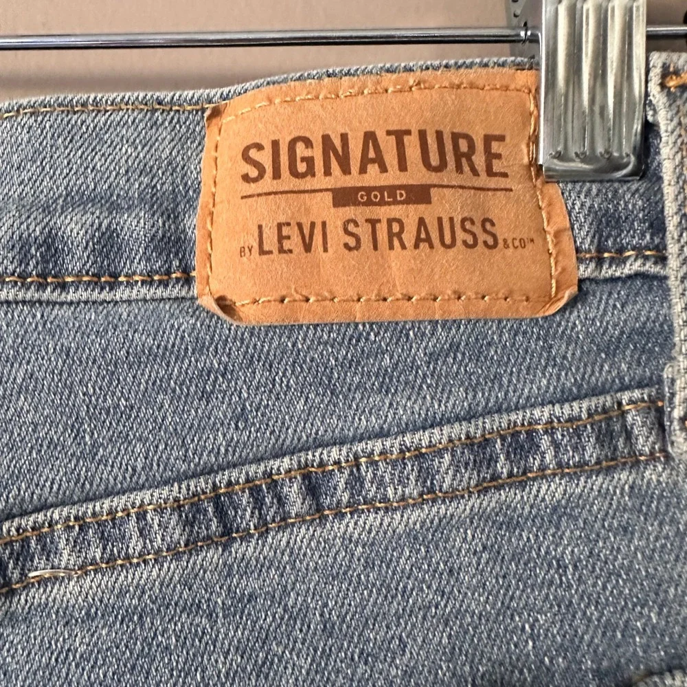 Levi Jeans Heritage High-Rise Straight Light‎ Wash Jeans